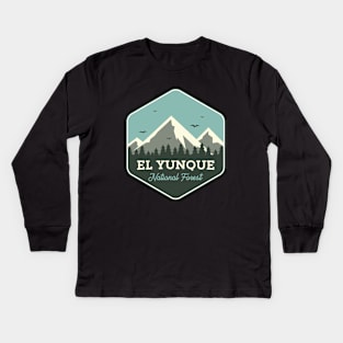 El Yunque National Forest Kids Long Sleeve T-Shirt